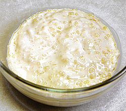 Tapioca pudding